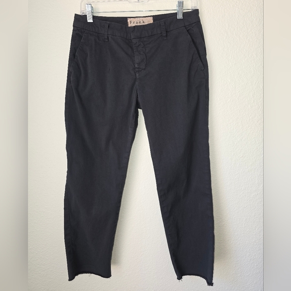 Frank & Eileen Pants - Frank And Eileen Wicklow Preformance Twill, Size 4, Washed Black